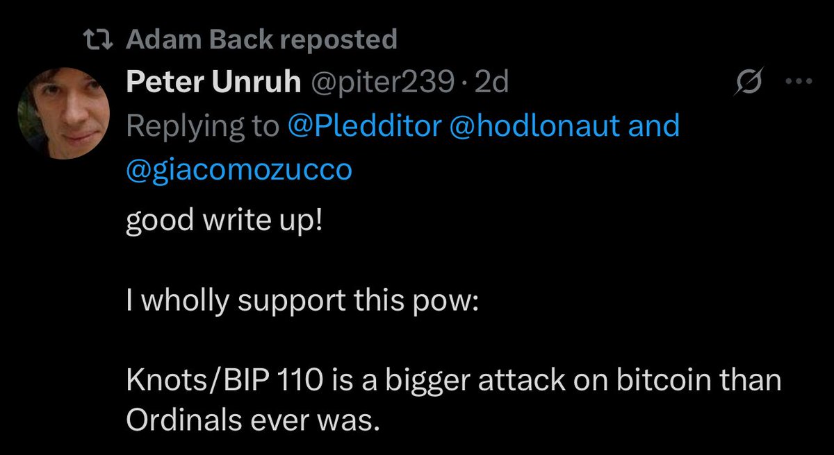 hodlonaut #BIP-110 tweet media