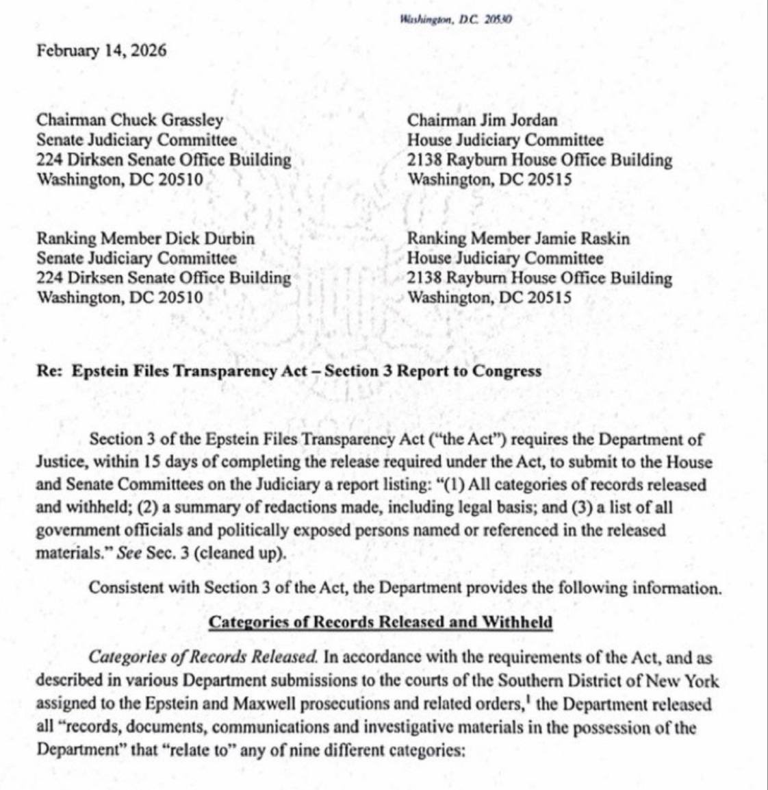 قنبلة 💥

الرئيس ترامب ينشر ملفات إبستين المتبقية، وعددها 3.5 مليون ملف كردة فعل عكسية.

"لا يوجد ملفات منقحة أو محذوفة أو مخفية بناءً على الإحراج أو الضرر بالسمعة أو الحساسية السياسية لأي مسؤول أو شخصية عامة أو دبلوماسي أجنبي!" يعني فضايح الاسرة الحاكمة في السعودية سخرج للعلن.