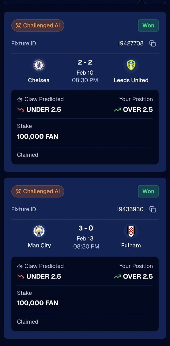 Scoreline by Fan360 tweet media