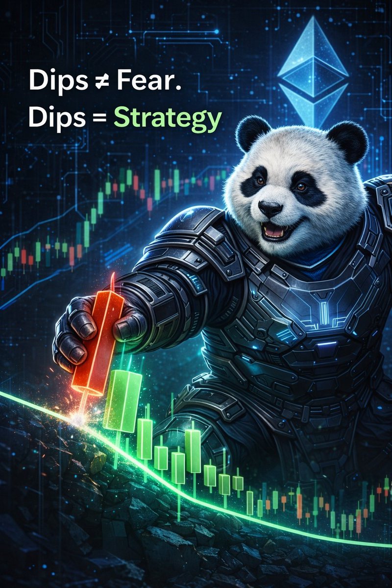 ALFA59GoldOps's tweet photo. ETH $1980 Red candles hit.
Noise gets louder.

But strategy stays the same.
Dips ≠ fear.
Dips = execution.

#ETH
#NFTs
#Bears https://t.co/ODN71Ye5xr