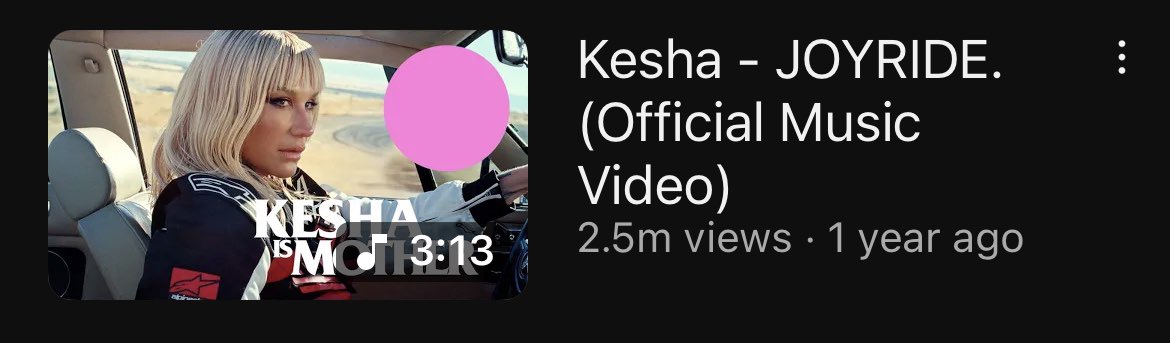<a href="/perry_flop/">stargirl</a> More than 450 days have passed since Joyride was released, yet it has only reached 2.5m million views on YouTube.