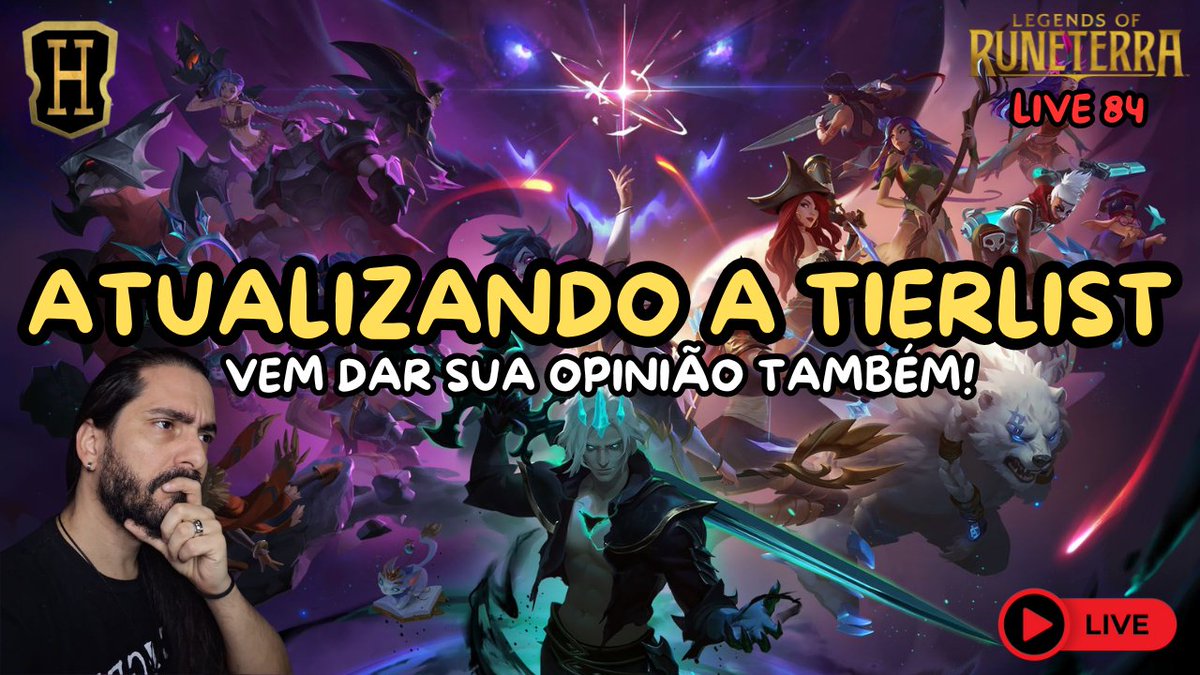 igorhit's tweet photo. CA-MA-RA-DAGEM!

Tá na hora de atualizar nossa tierlist com a chegada da Sorakinha! Bora?!
YouTube - https://t.co/VBuqqWUDlB
Twitch - https://t.co/w3rPmPdfgm

@PlayRuneterra #LegendsOfRuneterra #CaminhoDosCampeoes #PathOfChampions https://t.co/mdBOC6tCwD
