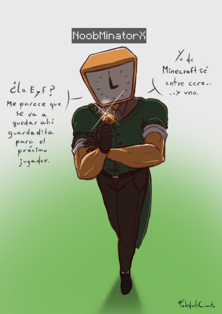 Fanart del hermano de ElrichMC en ¿Cuánto sabes de Minecraft?

#ElRichMCfanart