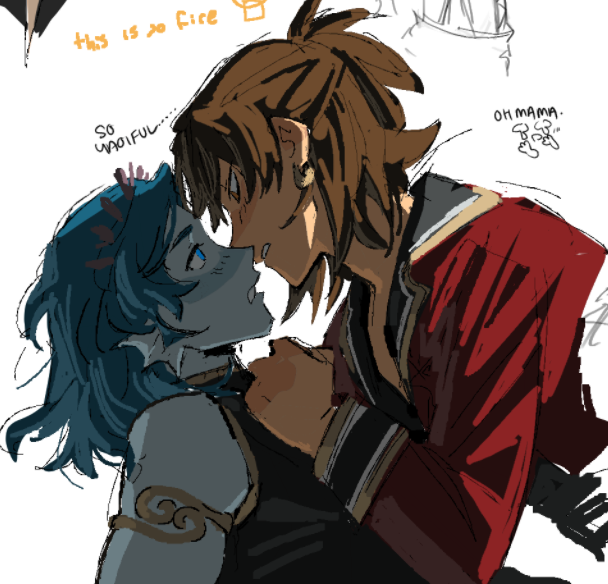 shanuraru's tweet photo. requests sketches from the magma. thank you dini for hosting ^^)/ #jrwifanart https://t.co/vZDxY5tcHQ