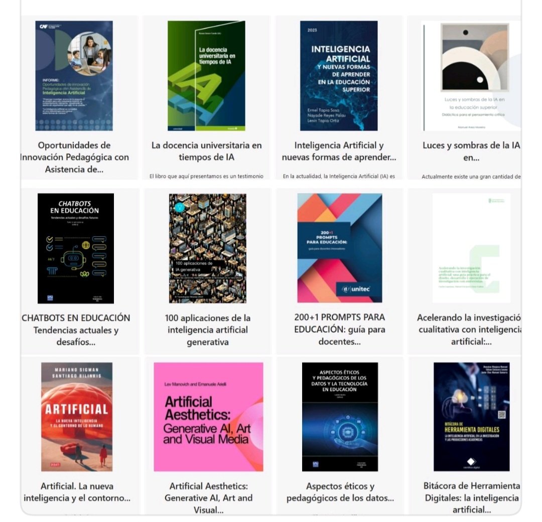 Ya son 218 textos gratis para descargar, sobre inteligencia artificial en 👇
raeia.org/books