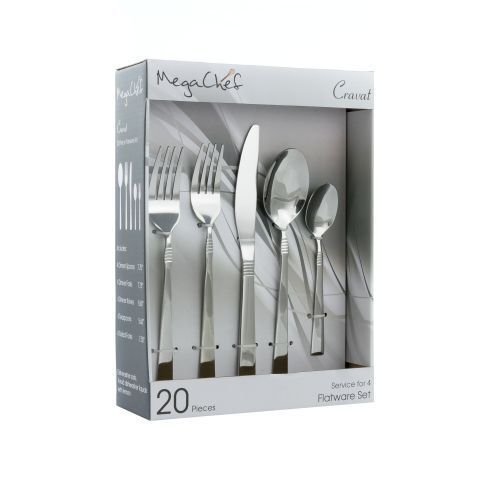 royalkitwareco's tweet image. Sleek. Classic. Ready to serve.
The MegaChef Cravat Classic Silver 20-piece flatware set delivers smooth design and everyday functionality for a complete service for four.
Shop now at royalkitchenwareco.com

#ClassicSilverware #FlatwareSet #ModernTable #HomeDining #EverydayMeals