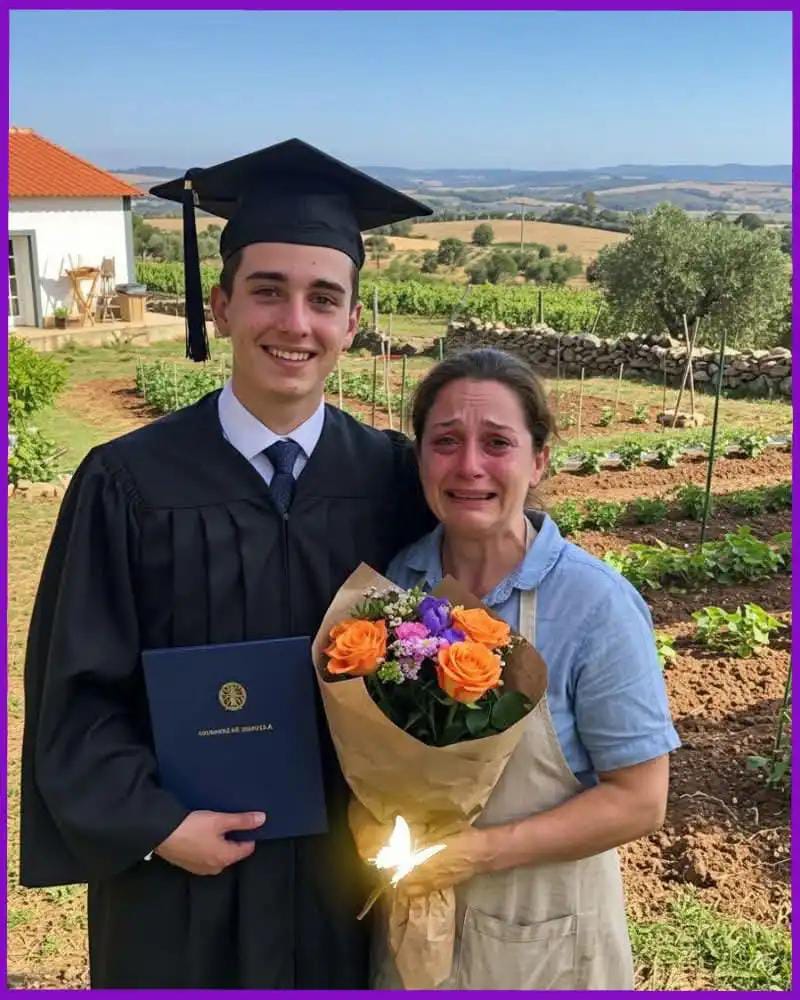 I’m a single mom who raised my son on my own. Today, he’s graduating. If you could send him a blessing, I would be deeply grateful.
