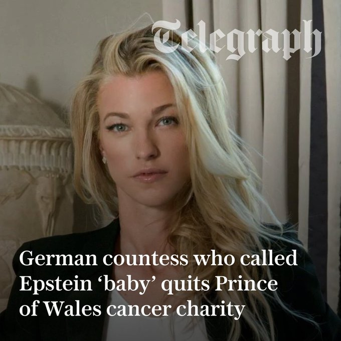 SanjDeep7's tweet photo. A London-based technology investor, #NicoleJunkermann stepped down as a trustee of the Royal Marsden Cancer Charity last week.
#JeffreyEpsteinFiles #EpsteinTrumpFiles #EpsteinTrumpCoverUp #epsteinvideos #EpsteinIsland #epsteinvideos #SexualOffender #EpsteinTrumpCoverUp #SexualOffenderJeffreyEpstein