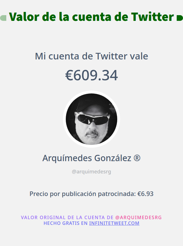 Arquímedes González ® tweet media