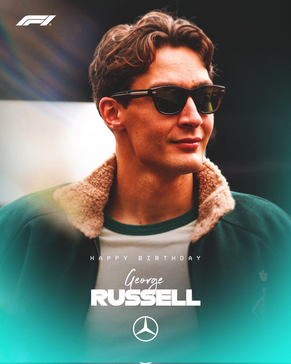 Happy Birthday, George! 🥳🍾

#F1RP