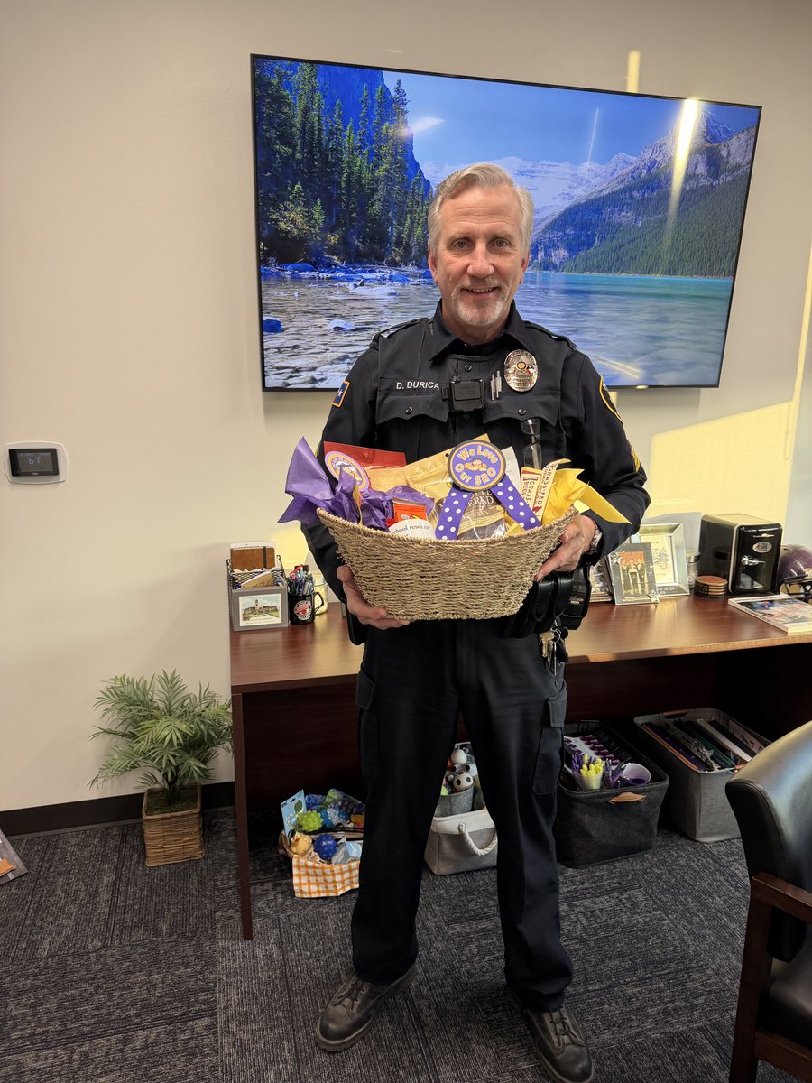 February 15 is National SRO/School Police Day! In FISD, we have our own police department, whereas SROs are officers on the city police or sheriff’s force who are placed at schools. Thank you to Sergeant Durica and the FISD Police Department for keeping our students safe!