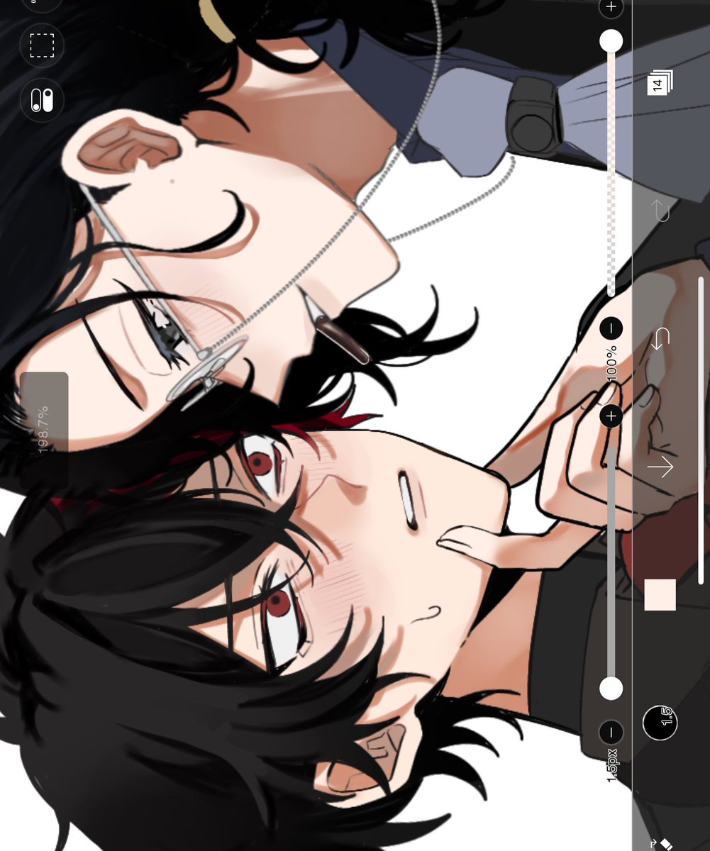 ひぜなんの肥前くんを赤面困惑させがち（進捗）