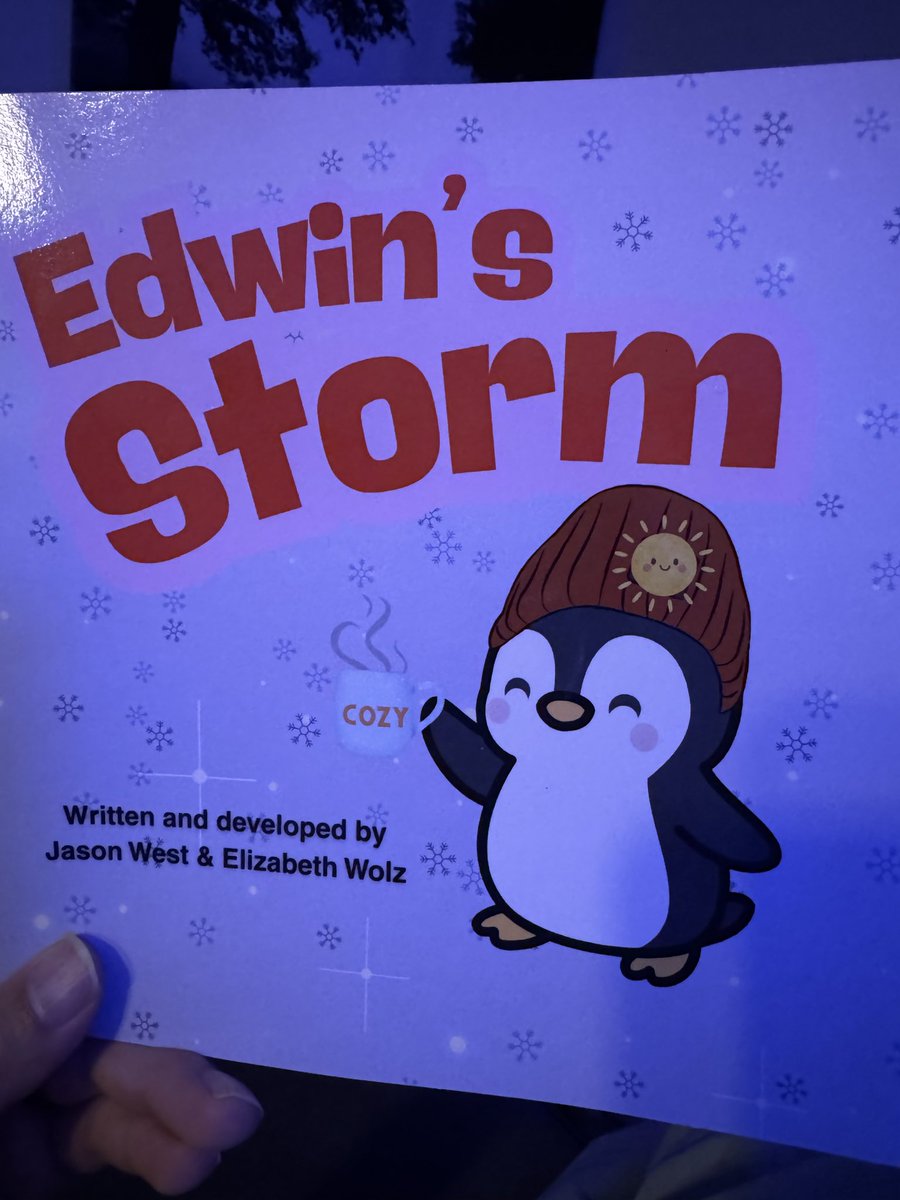 Authors: <a href="/NOT_ALL_THERE_/">JW Author Account</a> <a href="/Lyzlydubs/">Elizabeth Joy</a> 

Title: Edwin’s Storm

Where you can find for purchase: a.co/d/0j4WAfU3 $14.98 Paperback or free with Kindle Unlimited

Review:  Awesome icebreaker to open a conversation with my youngest son about his developing emotions.

I have a