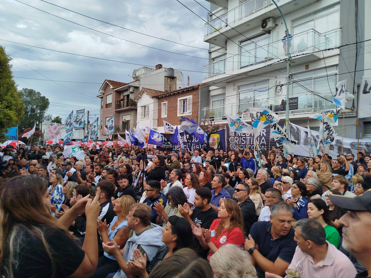 La lista del PERONISMO de MdP
La lista que va a luchar para que se termine el tiempo de Milei.

Patria si, Colonia no.
<a href="/FerRaverta/">Fernanda Raverta</a> 
<a href="/DDIBARTOLO/">Daniel  Di Bártolo</a> 
@HugoCasarsa