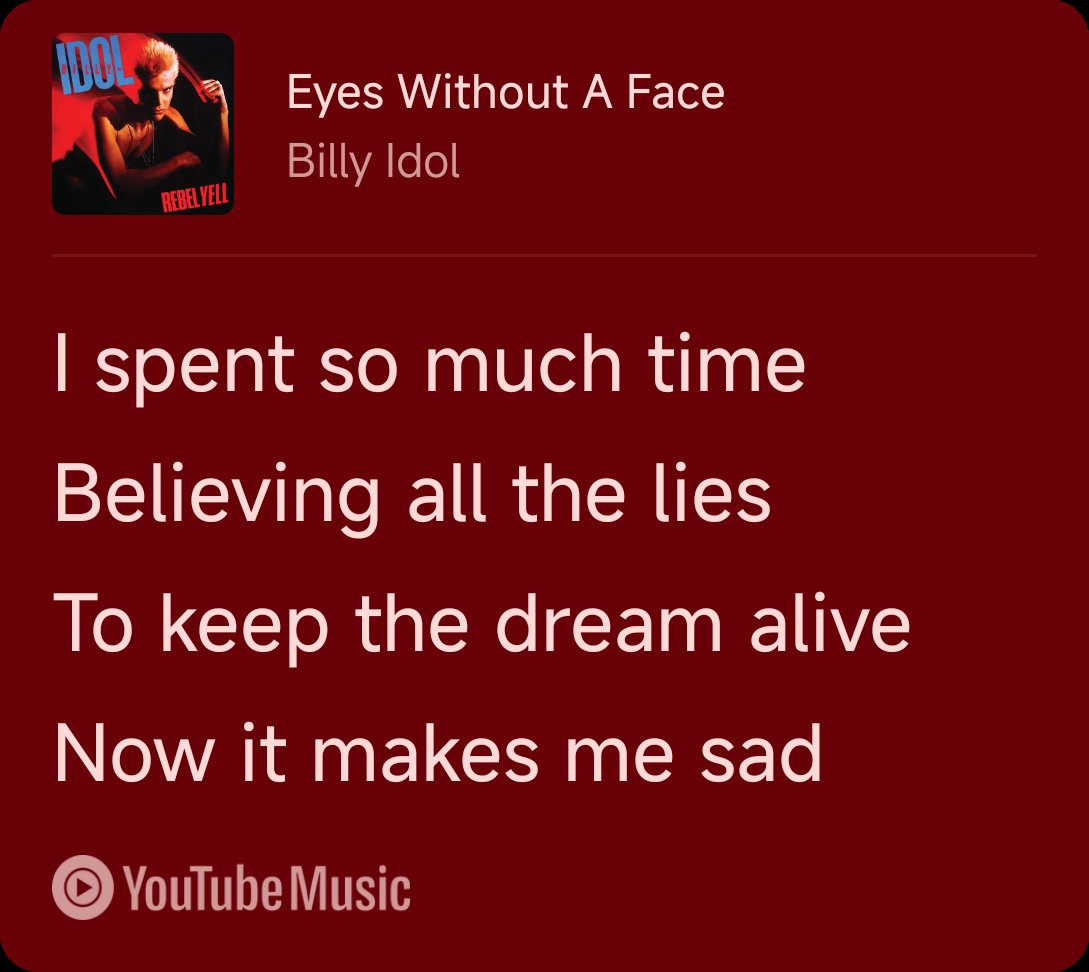 Menyedihkan. Di usia 31 masih menangis dini hari. Menangisi ketololan yang sama.

music.youtube.com/watch?v=e7U1YZ…