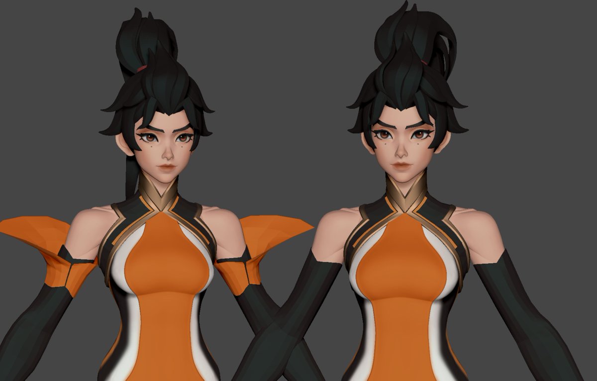 Trying to sculpt Anran with my style
#Overwatch #Anran #Anranoverwatch