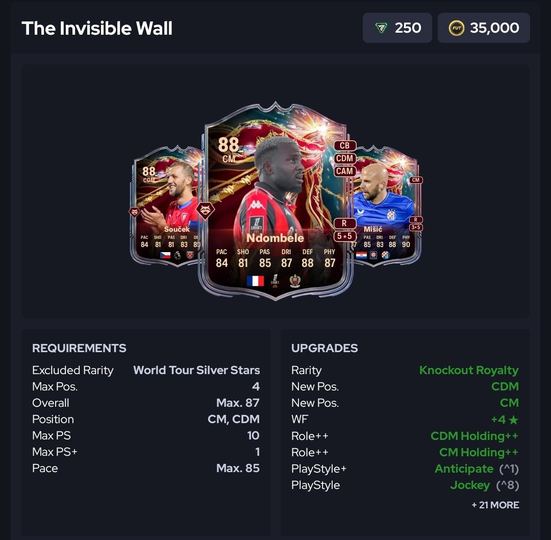 🩷 ¡CONTENIDO 15 DE FEBRERO DE 2026! 🏹

SBC:
🧩 Mead (86 84)
🧩 Picard (85 84)
🧩 Navarro (85* 84)
🧩 Icono 89+ (88 87* 2x86* 85)
🧩 Desafío Promocional 2

* = IF

EVOLUTION:
🧬 The invisible wall (35ks / 250FP)

#EAFC26 #EAFC #FIFA26 #FC26

👉🏻 <a href="/Adrian28CA/">Adrian28CA ⚽️</a>