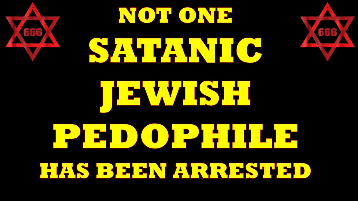 MdrnAmrcnGngstr's tweet image. Where is #qanon and all these military arrests?
Where is TRUMP?
Time to start building CAMPS for all these Jewish Pedophiles to go while they await MILITARY TRIBUNAL and PUBLIC EXECUTION... 
#EpsteinFiles2026 #EpsteinTrumpCoverUp #Epstein #SatanicPedophiles #JewishPedophiles