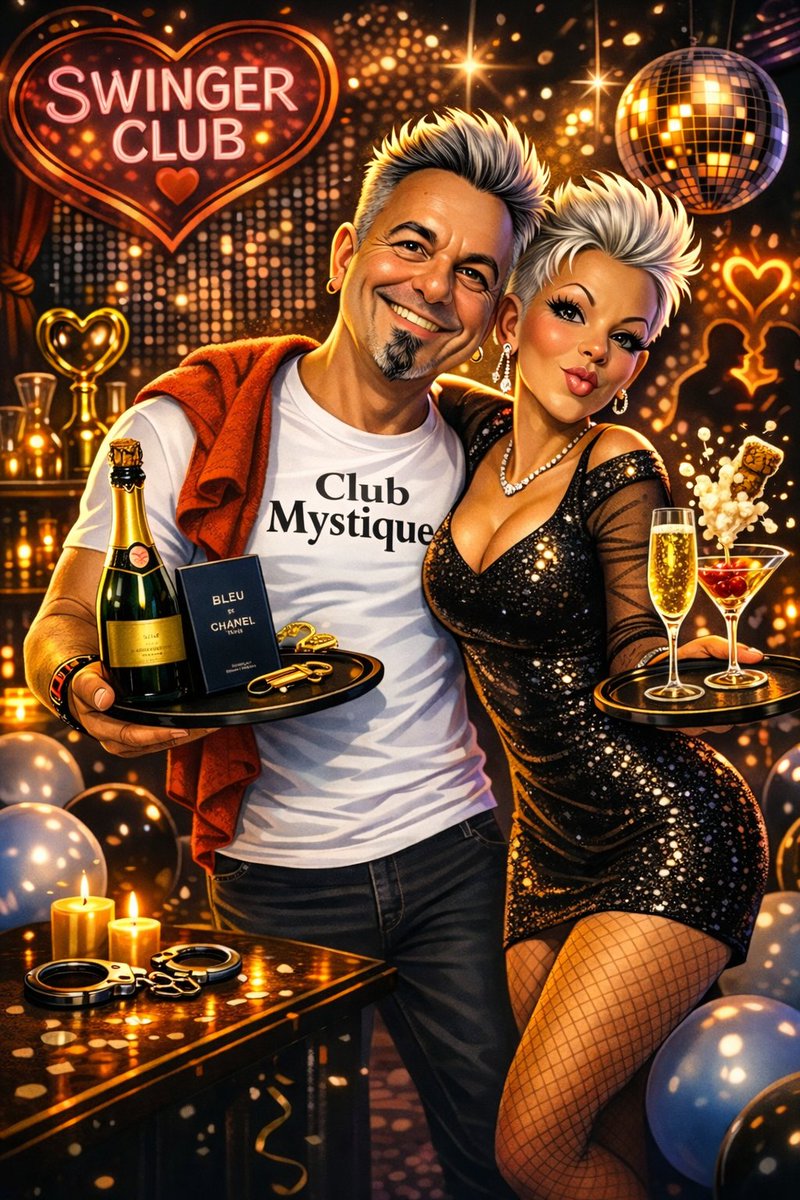 Besitos John y Nora, club mystique Tenerife 💋