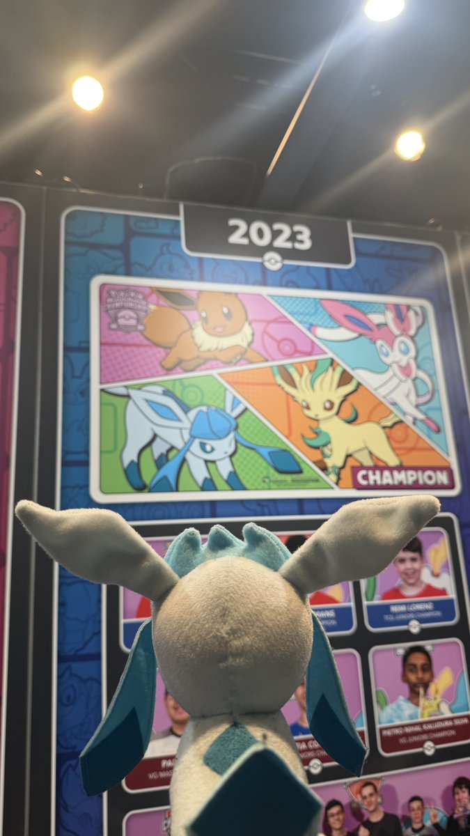 A cute little friend having a blast at the EUIC and dreaming to be in the spotlight... one day! ❄️ 
<a href="/playpokemon/">Play! Pokémon @ EUIC</a> #PokemonEUIC