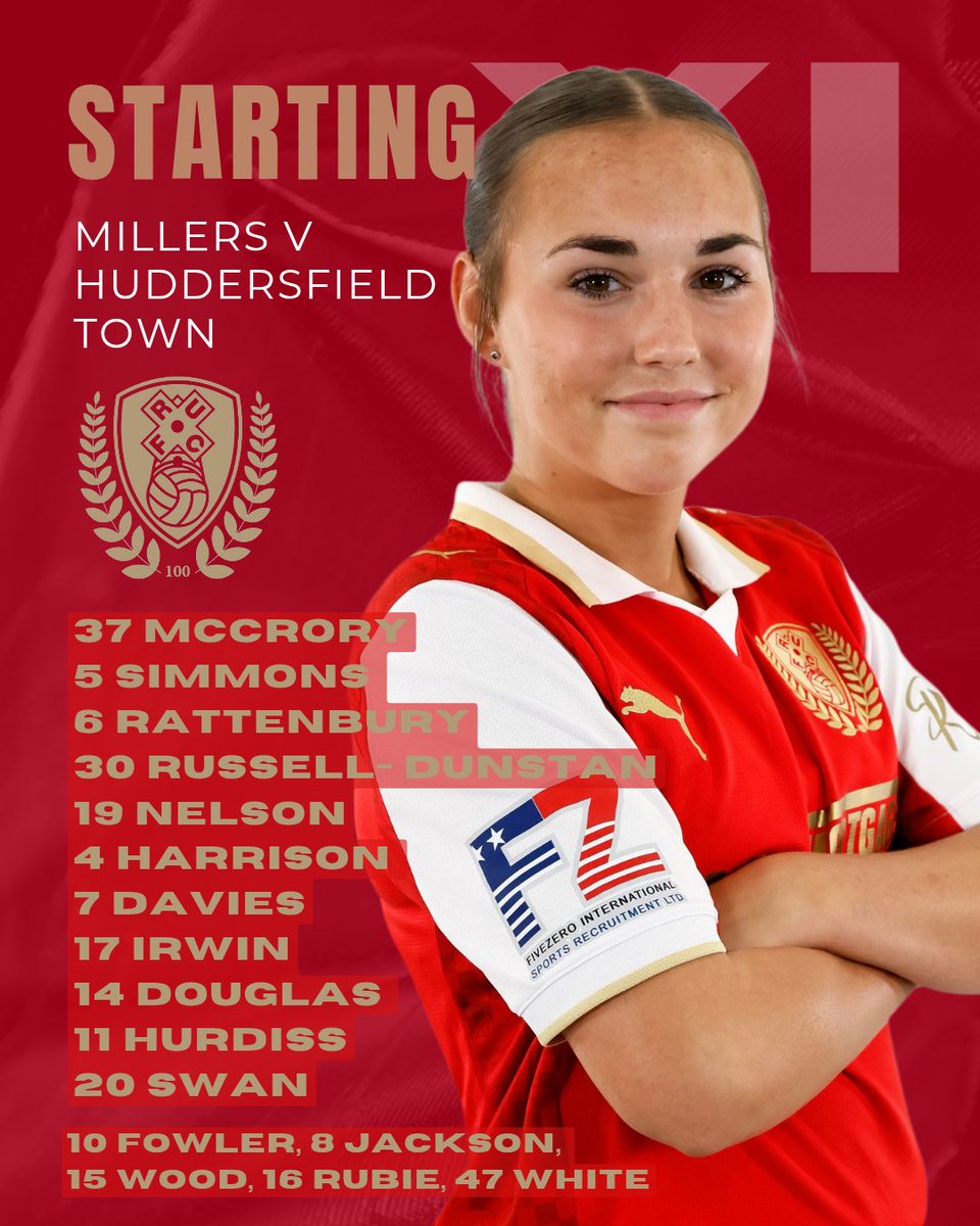 RUWFC_Official's tweet photo. 1️⃣1️⃣ | Starting XI 

It's matchday!

Here's how we line up against Huddersfield Town today.

Kick-off is at 2pm.

Stay tuned to our socials for updates. https://t.co/XrYwZu3ySD