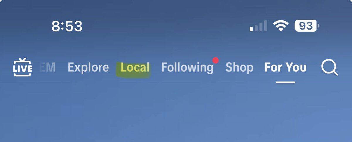 Be careful with the new TikTok update, it now shows a tab of videos that are local to you. And if you’re wondering how local, places that are literally one mile away from me. This means that anybody local to you can see your videos and you can’t turn it off.

This is really bad.