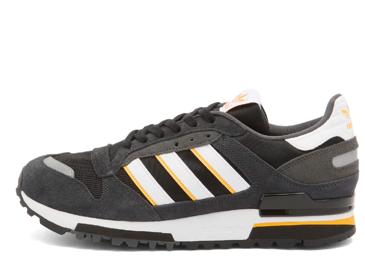 Adidas ZX 600 in Carbon, White & Core Black. £60 (was £100