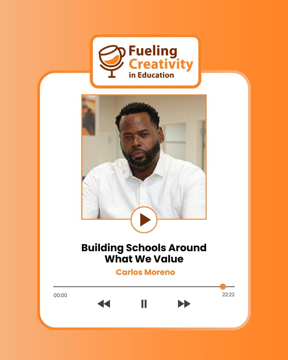 Cyndiburnett's tweet image. In our Season 12 kickoff, I talk with Carlos Moreno about redesigning schools around purpose, agency, and relationships.

A powerful conversation on leadership and trust.

🎧 Listen:
fuelingcreativitypodcast.com/building-schoo…

#EducationLeadership #StudentAgency #CreativityInEducation
