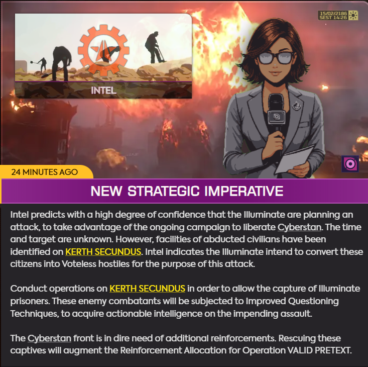 NEW INTEL JUST DROPPED #Helldivers2