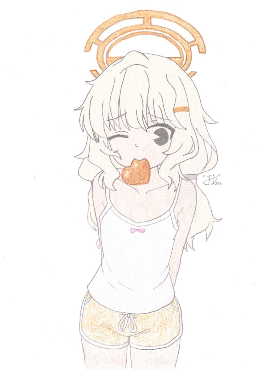 junwen971's tweet photo. バレンタインの内海アオバ。ちっちゃい子と大きいアオバ味のチョコ https://t.co/LogbiepaTO