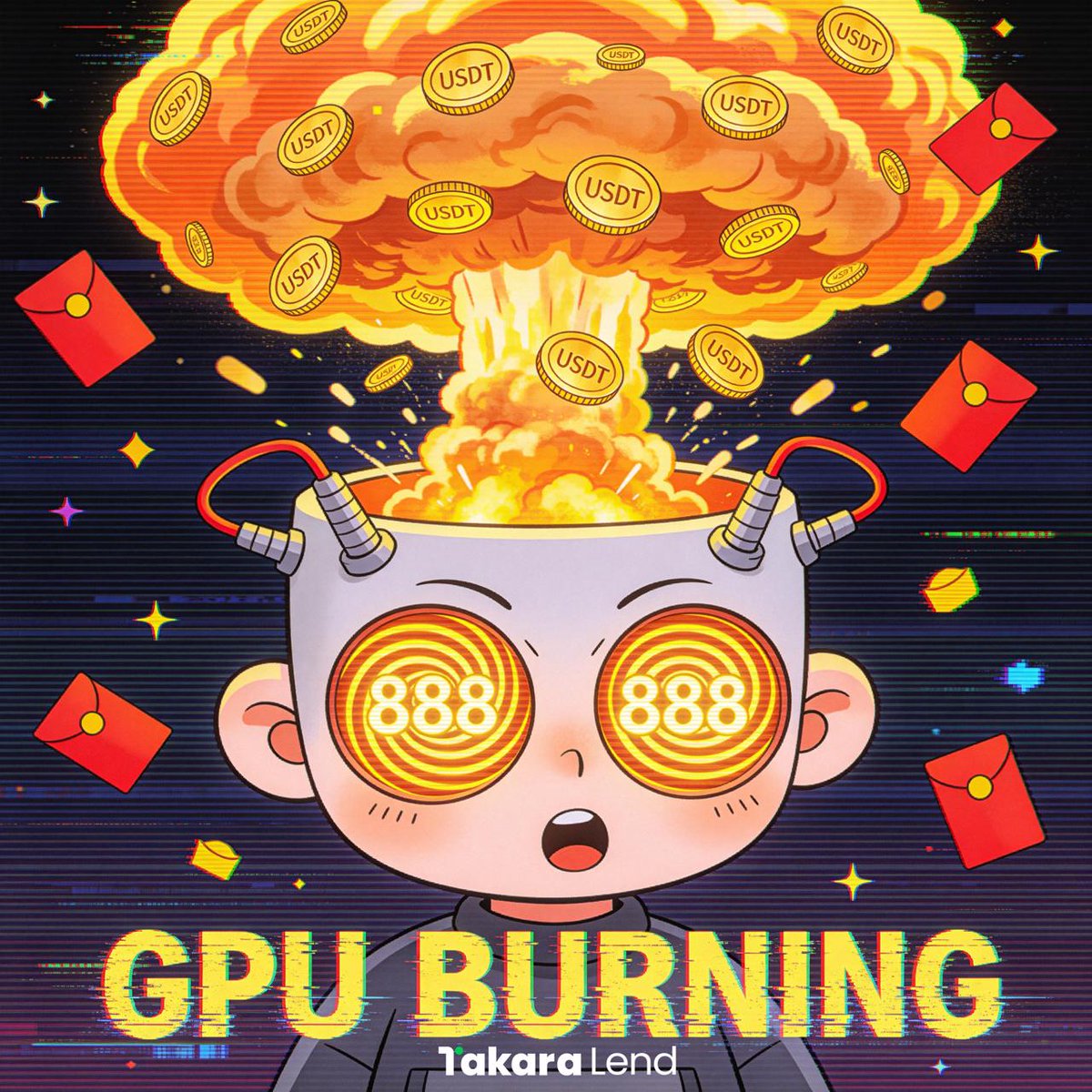 888 USDT.

For one AI video.

This Lunar New Year.

One winner.

Tomorrow.
