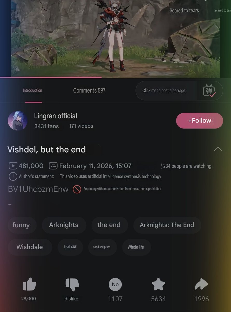 Yes it is AI generated 

These are getting very common on bilibili and I would expect the community to get increasingly saturated with these kinds of posts