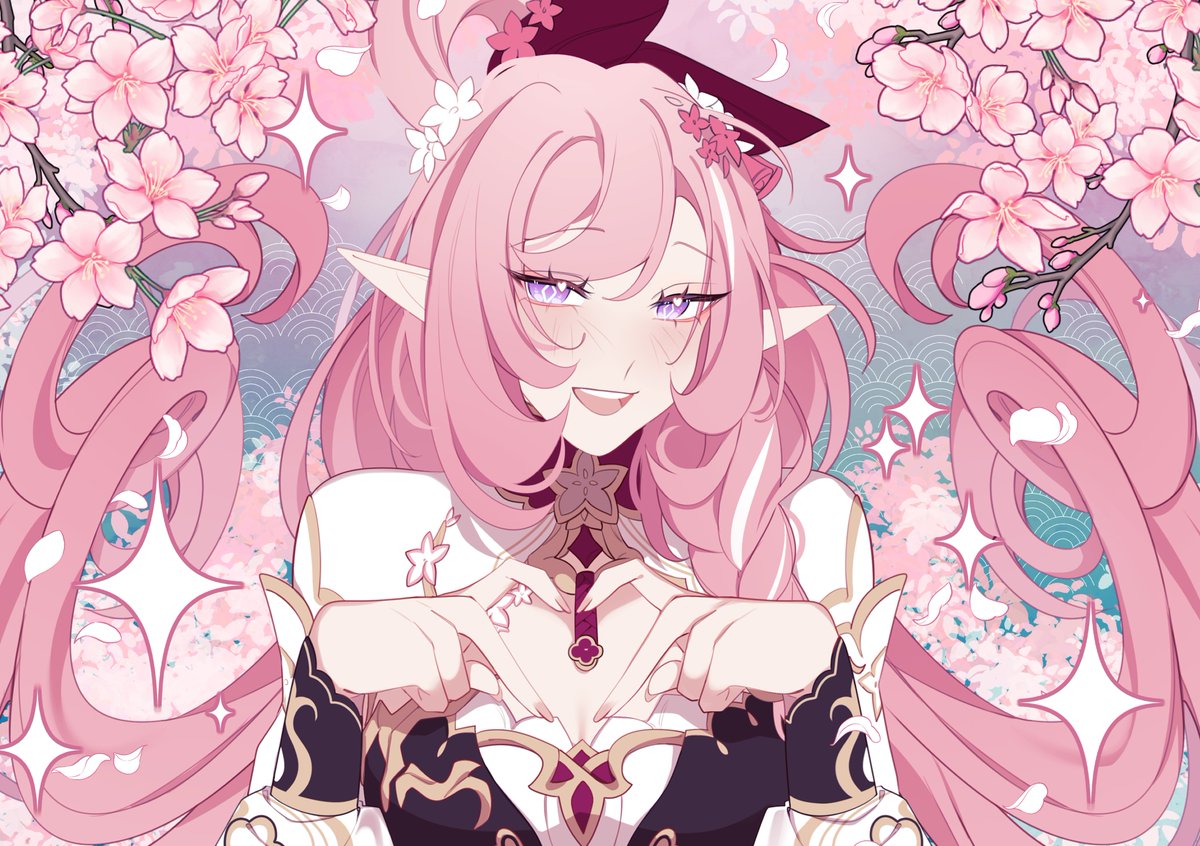 💗🌸

#Elysia #崩壊3rd #HonkaiImpact3rd