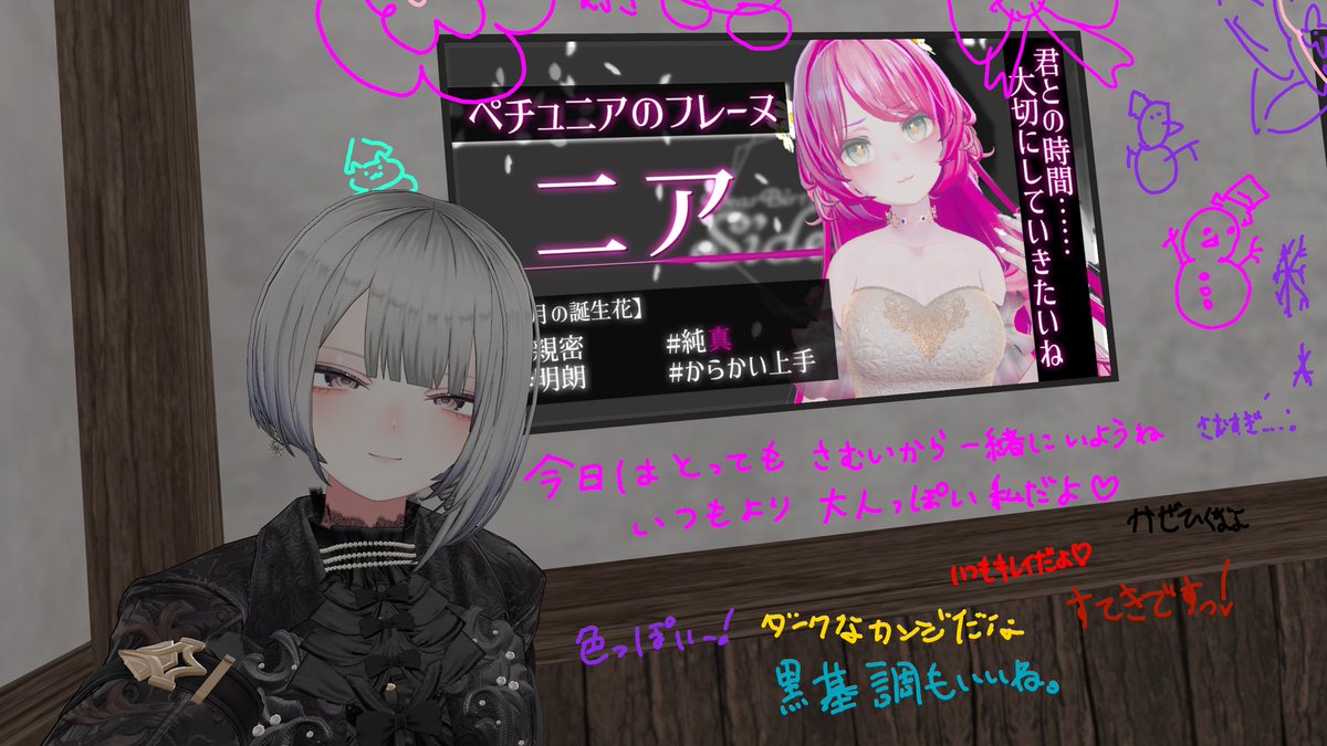 2/8 #DearBirth_F
今回もニアちゃんにお相手してもらいました！前回とは違って今回はいっぱい写真も撮れたのでハッピ〜✨️