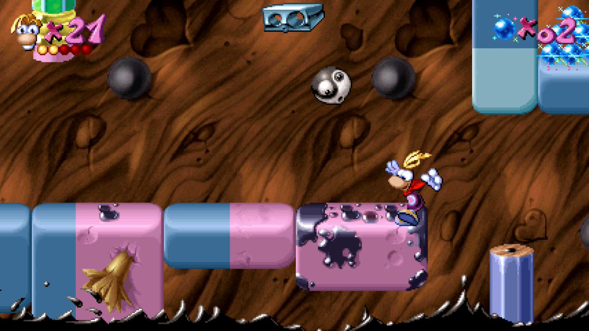 I love that the 30th anniversary of Rayman has widescreen support!