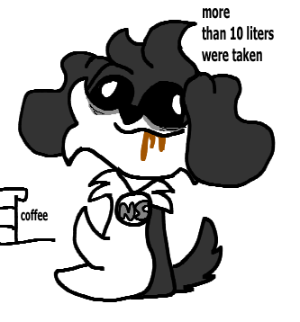 dios mio enserio estuve despierto toda la noche?...ya me duele la cabeza de tanto cafe....
#TheDogJT
(por hacer calidad en mis dibujos ahora en adelante....solo >:3)