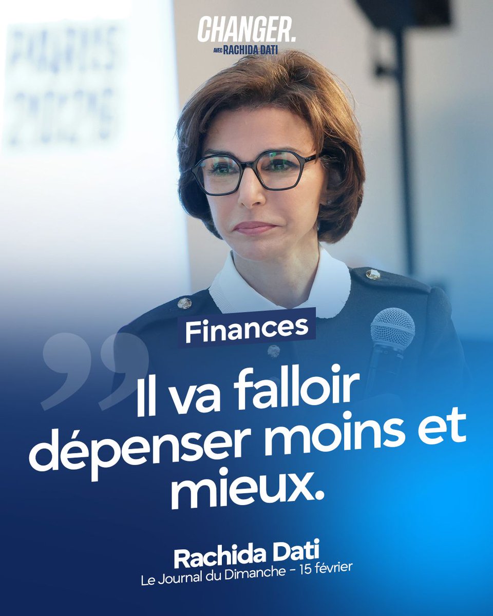 Pour redresser les finances de Paris:
✅fin des préemptions à 250 M€/an
✅fin des subventions sans lien avec les Parisiens
✅baisse des frais de fonctionnement
✅les agents aux 35h contre 32 aujourd’hui

➡️Je ferai 1 milliard d’euros d’économies sur la mandature.