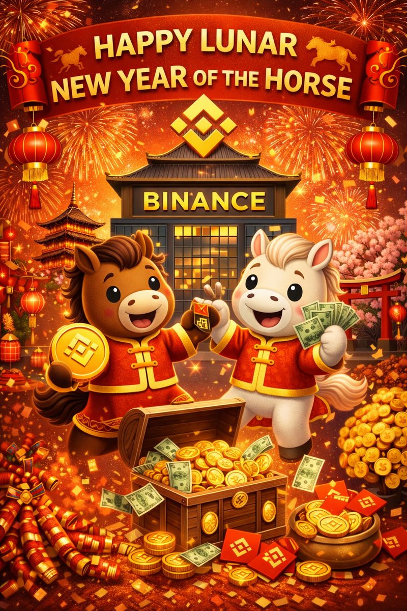 hi_imfloo's tweet photo. @binance @binancezh Happy Lunar New Year!
May your candles always be green and your wallet always be full 🧧✨

#BinanceLNY26 https://t.co/zkmp8cmvpX