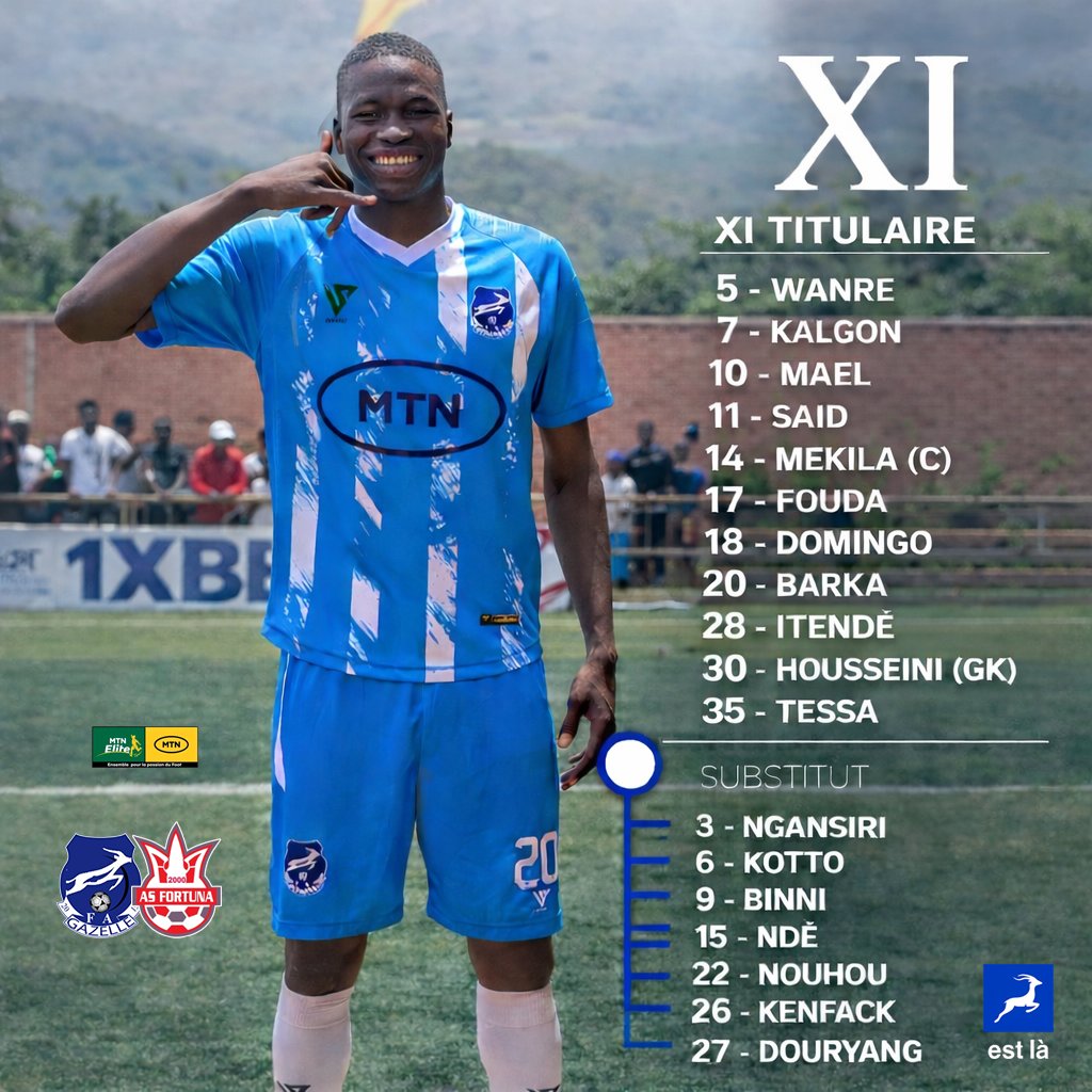 GAZELLE FA DE GAROUA tweet media