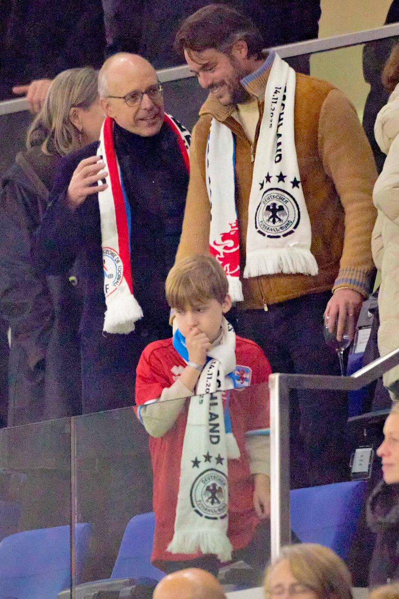 royalchildren_'s tweet photo. Prince Félix of Luxembourg and Prince Liam of Nassau attend the World Cup qualifier in men's football between Luxembourg and Germany, at The Stade de Luxembourg in Luxembourg ⚽️ -November 14th 2025.
.
📷 : Jean-Claude Ernst/LUXPRESS.
.
#PrinceFelix #PrinceLiam #Luxembourg https://t.co/eVTEMD8WSD