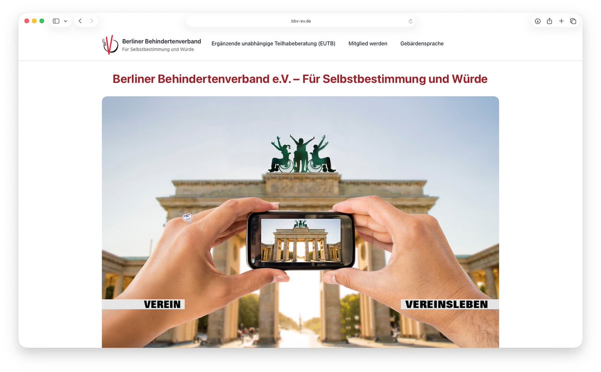 Berliner Behindertenverband tweet media
