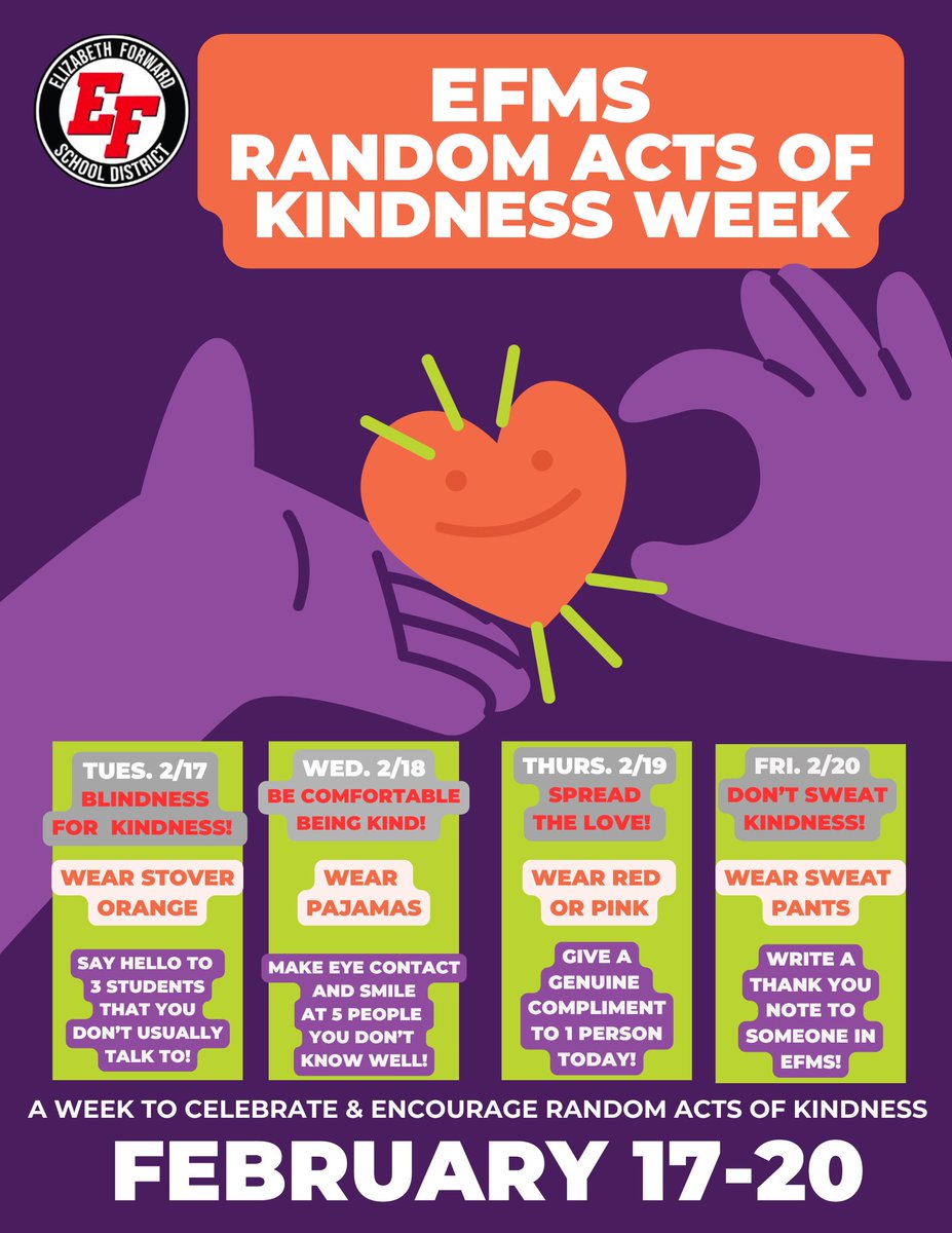 Elizabeth Forward Middle School tweet media