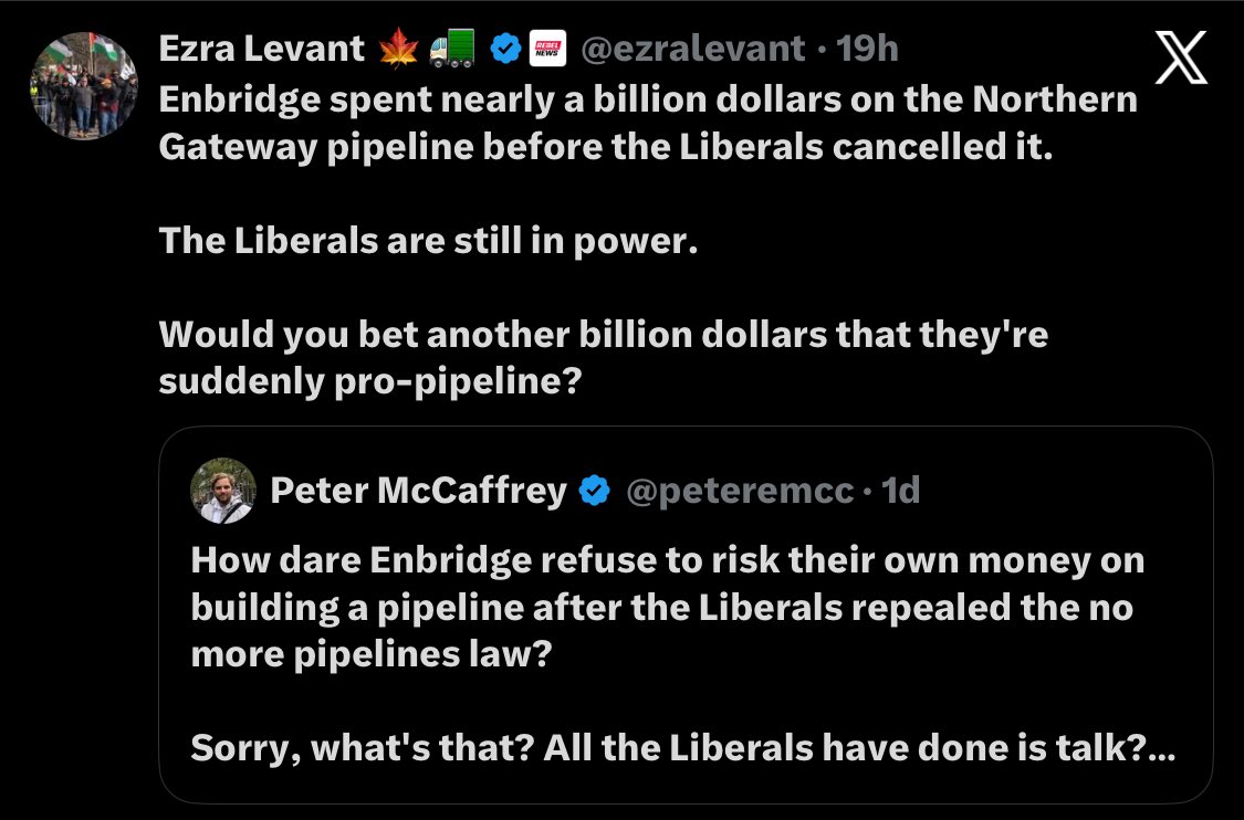 deepgreendesign's tweet image. What stupid company &amp;amp; a$$hole idiots would invest $1,000,000,000 into a pipeline without #Indigenous consent, @ezralevant?

Why is @Enbridge so fu¢king stupid? 

Were you Koch Fellow/bootlicker?

Why are you so fu¢king dumb, Ezra? 

#FirstNations #NoNGP #CdnPoli #Koch #AbLeg