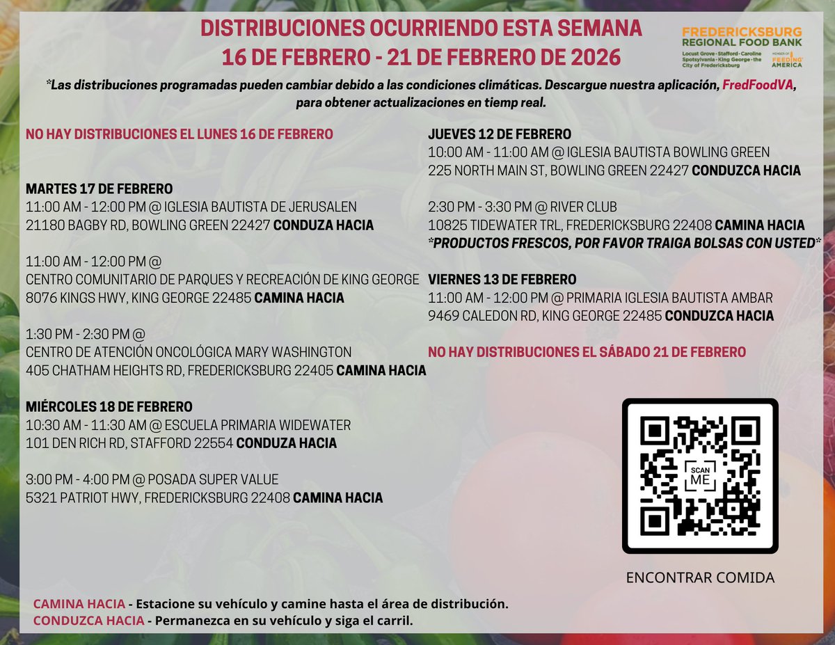 Fredericksburg Regional Food Bank tweet media