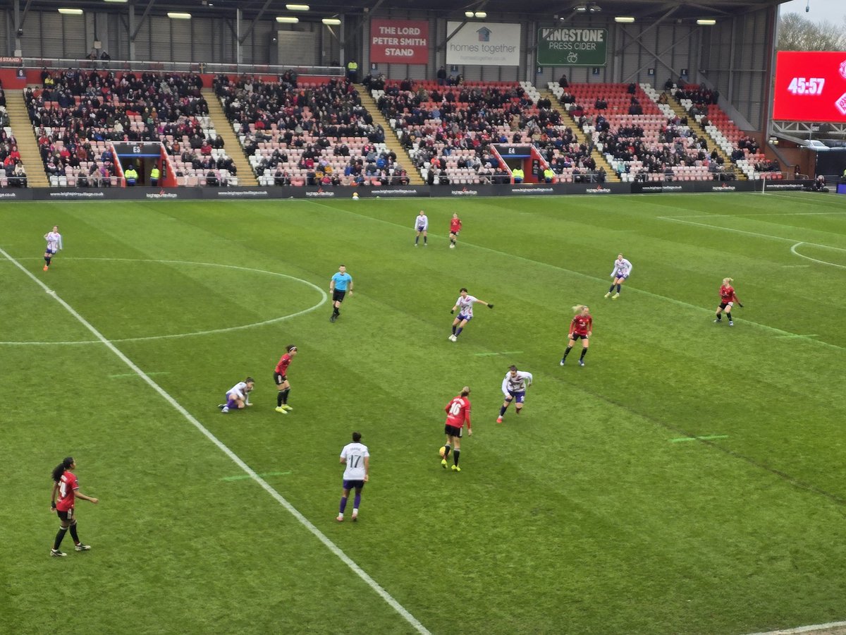 bennymufc's tweet photo. Manchester United 2-1 London City Lionesses at FT Park &amp; Turner with United's goals : #MUWomen #MUNLCL #BarclaysWSL #ProgressWithUnityStadium #MUFC #ManchesterUnited #ManUtd #WomensFootball #UnitedVsLondonCity #LSV #WSL 🇾🇪🇾🇪🇾🇪 https://t.co/8iHLbDSBax