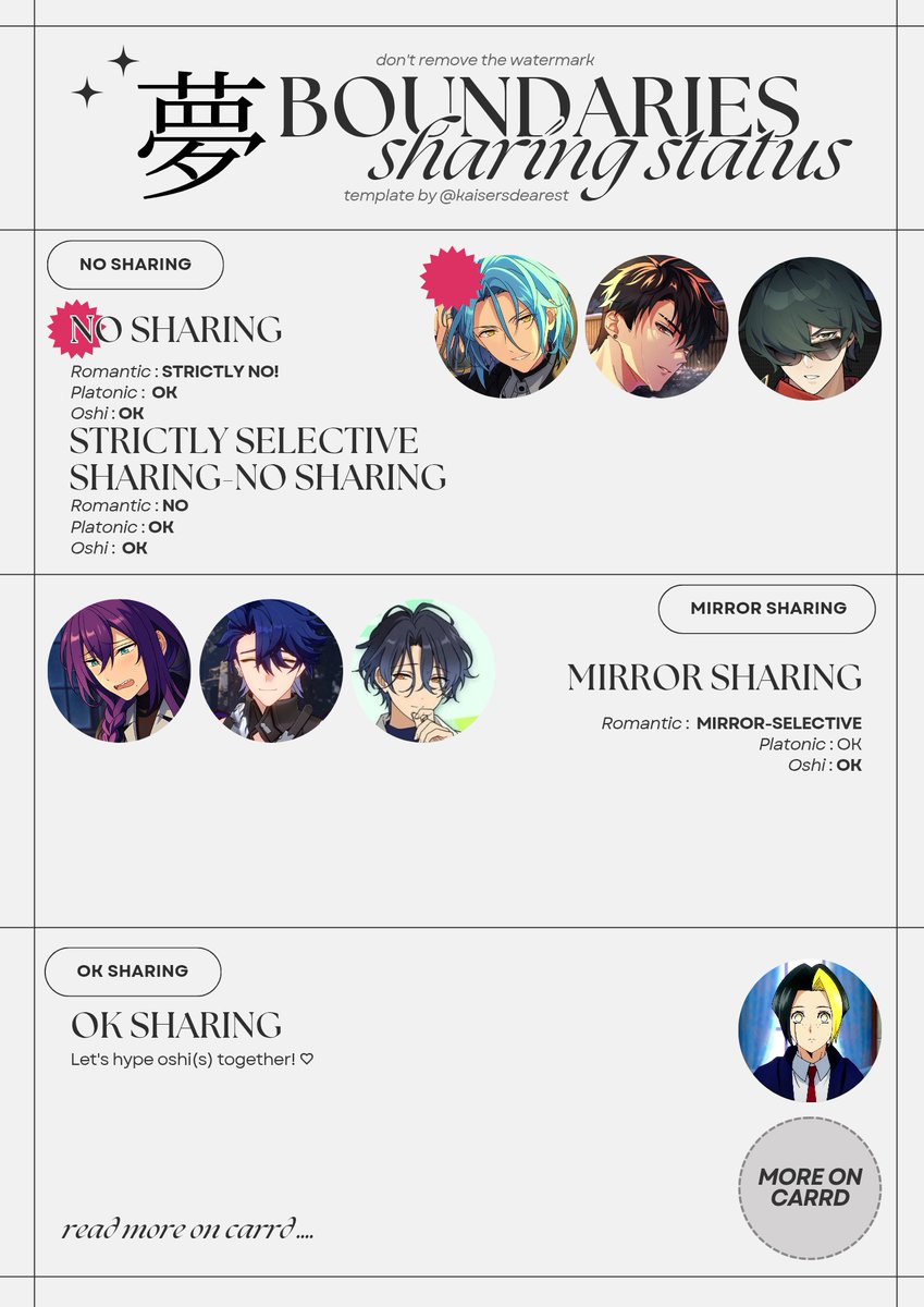 #promotwt #yumeintro

Mau yumeintro mumpung besok saya libur 👉👈 sekalian mencari moots biar tl makin rame dengan post yume lucu lucu

Tapi baca Canva ku dulu ya sebelum rep untuk kenyamanan masing-masing 

dreamieuny.my.canva.site