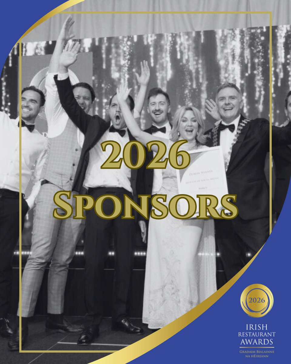 restawards's tweet image. We are pleased to welcome IMRO as the official entertainment partner of the Irish Restaurant Awards 2026. 

Thank you for your valued support @imro_music 

#FoodOscars #IrishRestaurantAwards2026 #IMRO