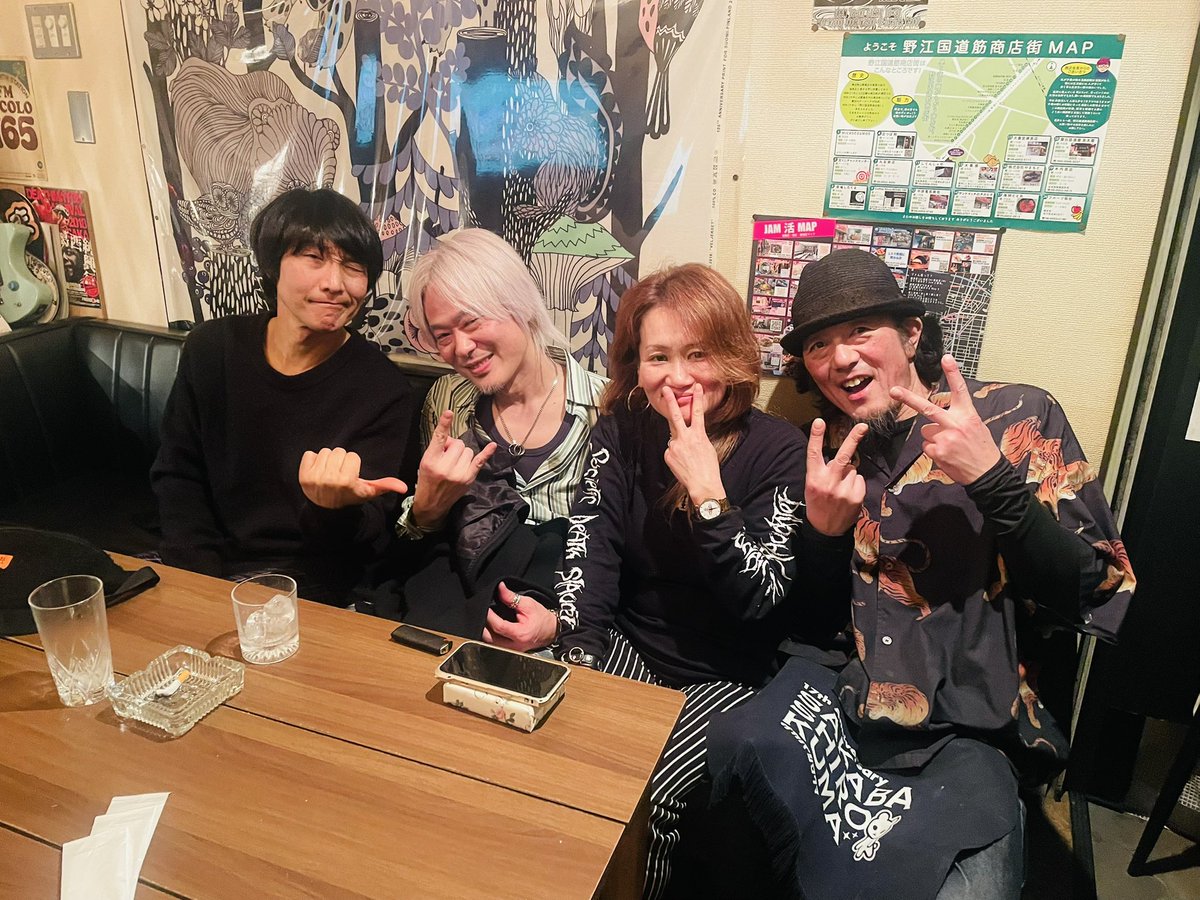 再会の夜、めちゃ濃い時間やった。ありがとう😭chainsaw🔥