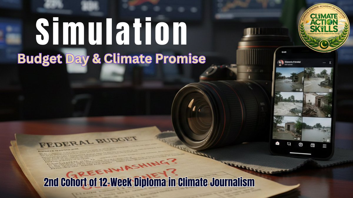 What you’re about to watch is a live newsroom #simulation where participants had to think under pressure, read between the lines, and make real editorial decisions on a mock #Budget Day focused on climate promises. 
Hit play and step inside the pressure.
youtu.be/s8XNDr8bTWY?si…