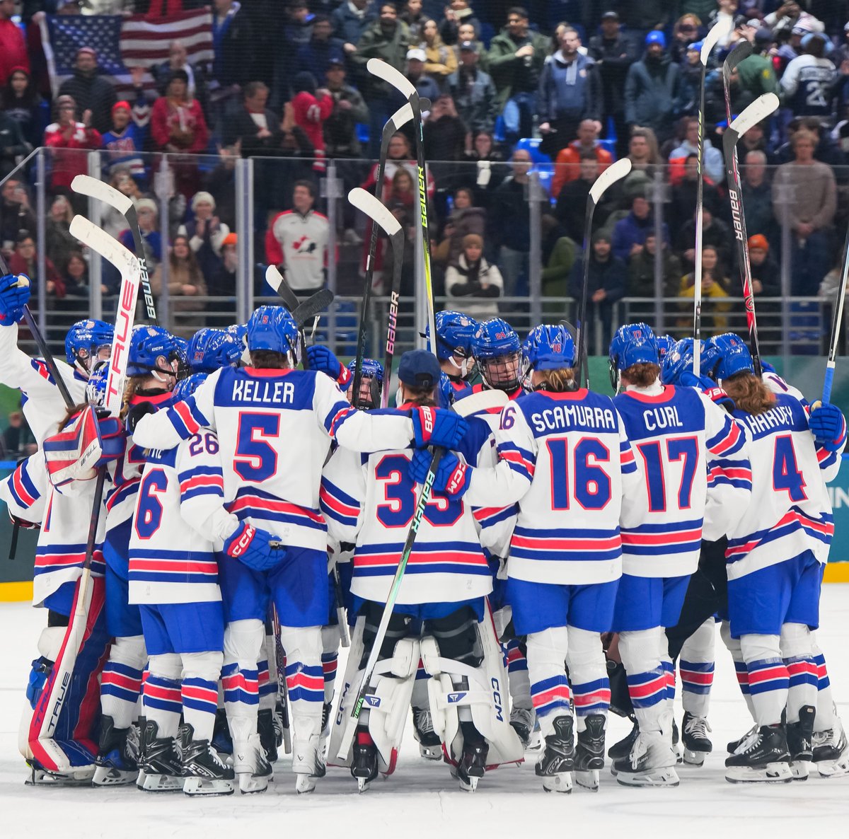The U.S. Olympic Women’s Ice Hockey Team’s semifinal matchup is set! The U.S. will face Sweden tomorrow (Feb. 16) at 10:40 a.m. ET on NBC. #WinterOlympics
